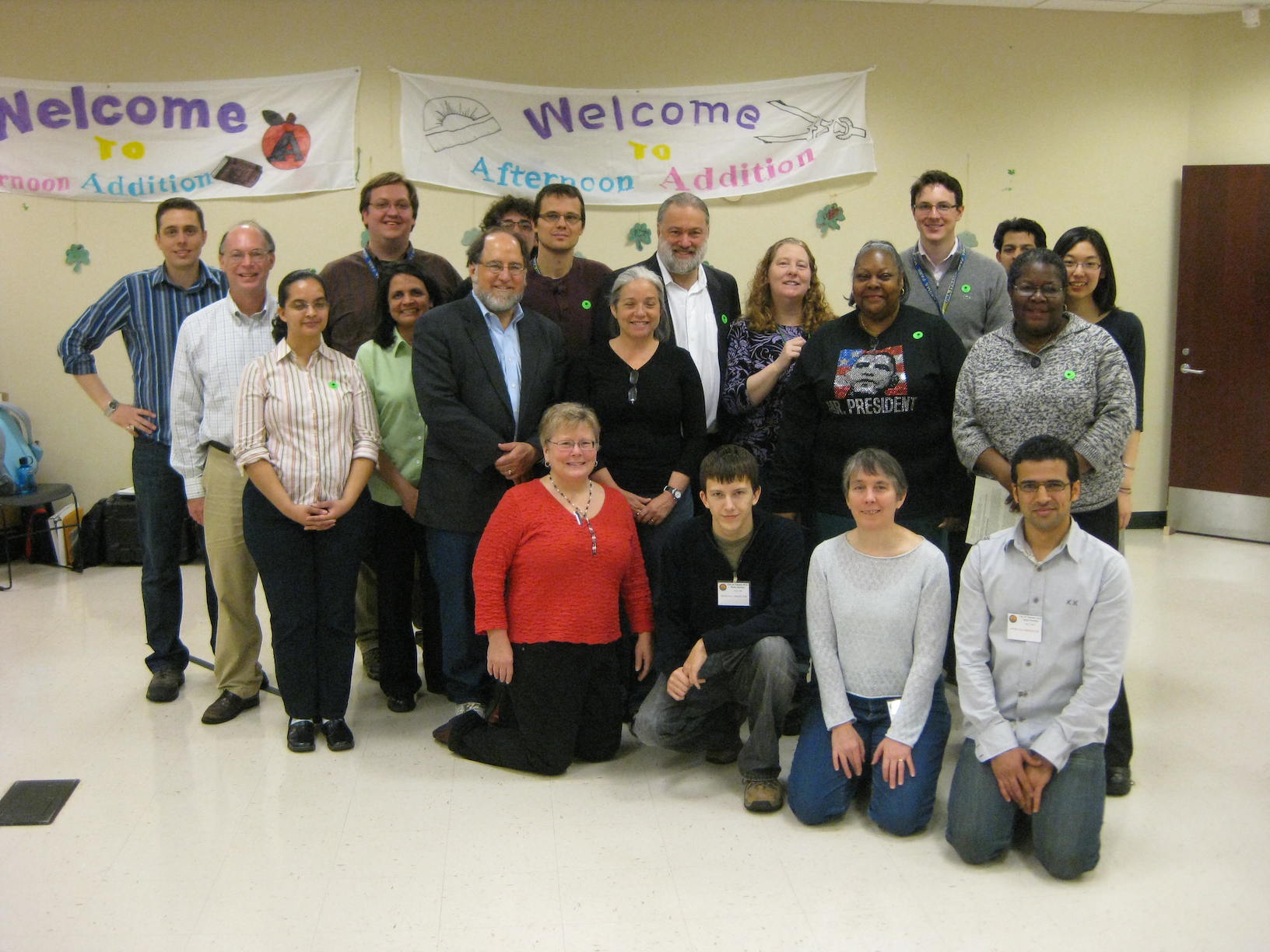 Election team at Takoma Park
